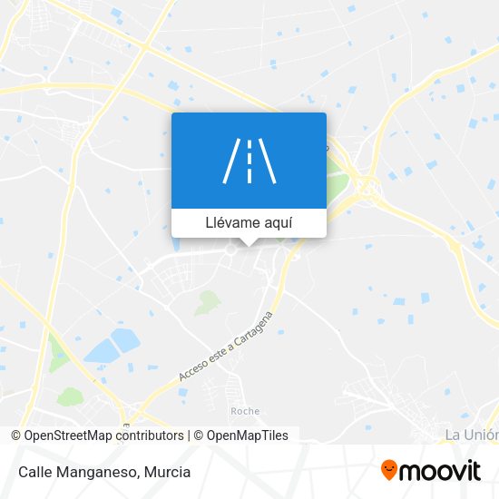 Mapa Calle Manganeso