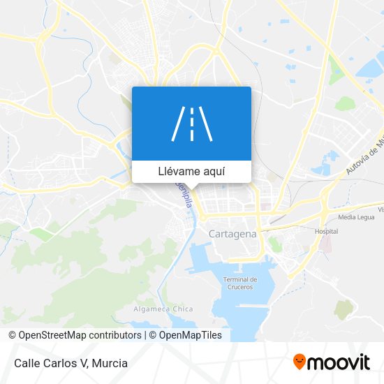 Mapa Calle Carlos V