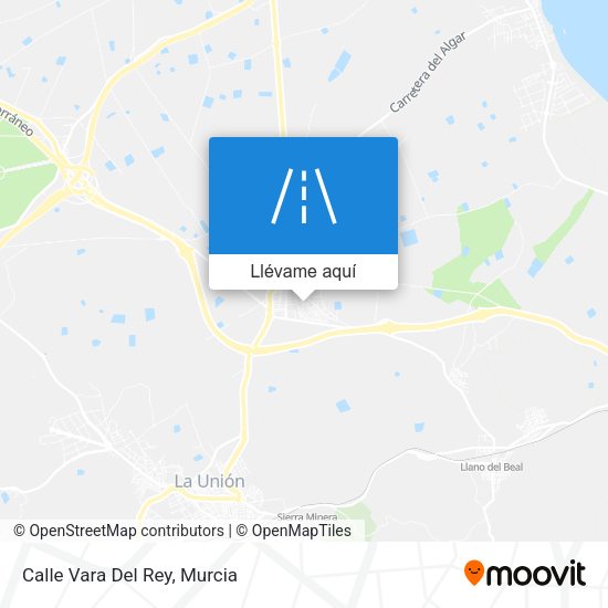 Mapa Calle Vara Del Rey