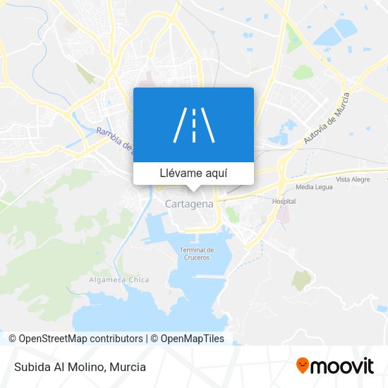 Mapa Subida Al Molino