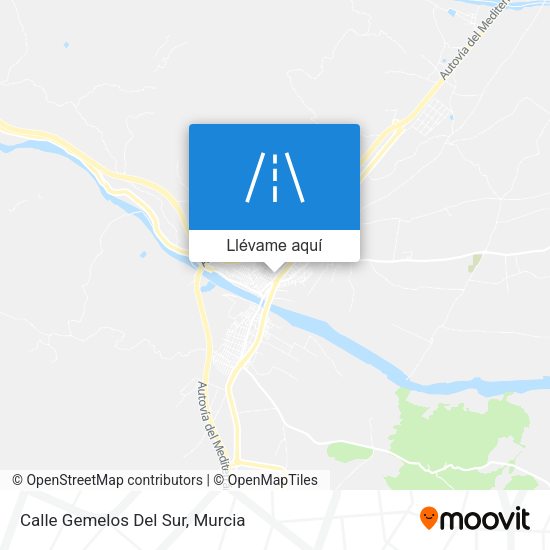 Mapa Calle Gemelos Del Sur