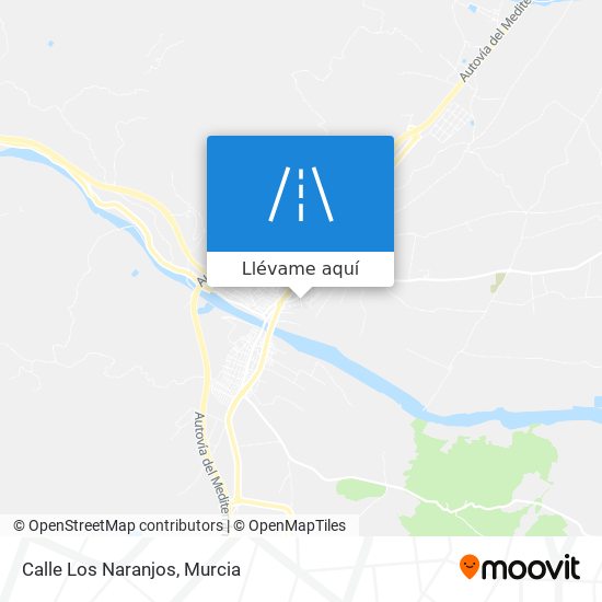 Mapa Calle Los Naranjos