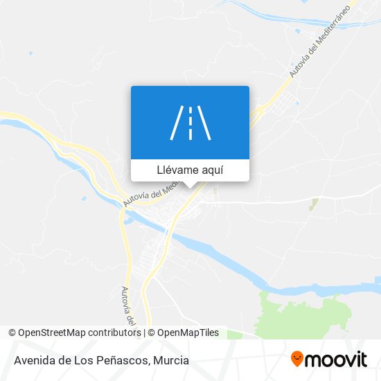 Mapa Avenida de Los Peñascos