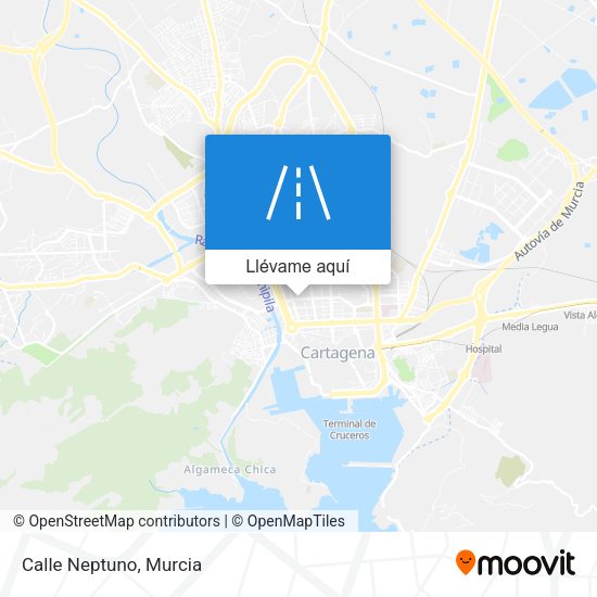 Mapa Calle Neptuno