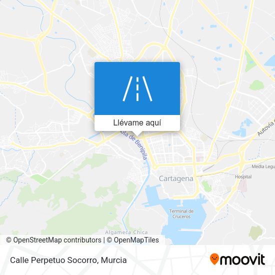 Mapa Calle Perpetuo Socorro