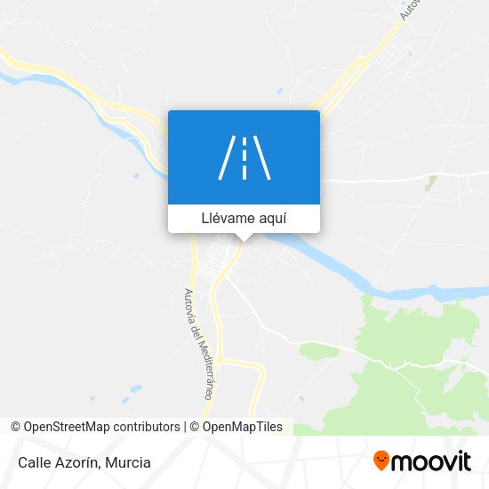 Mapa Calle Azorín