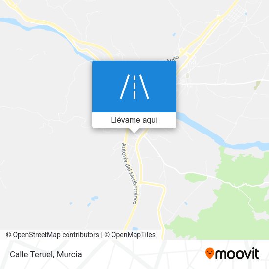 Mapa Calle Teruel