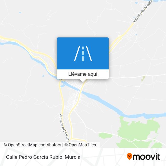 Mapa Calle Pedro García Rubio