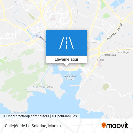 Mapa Callejón de La Soledad