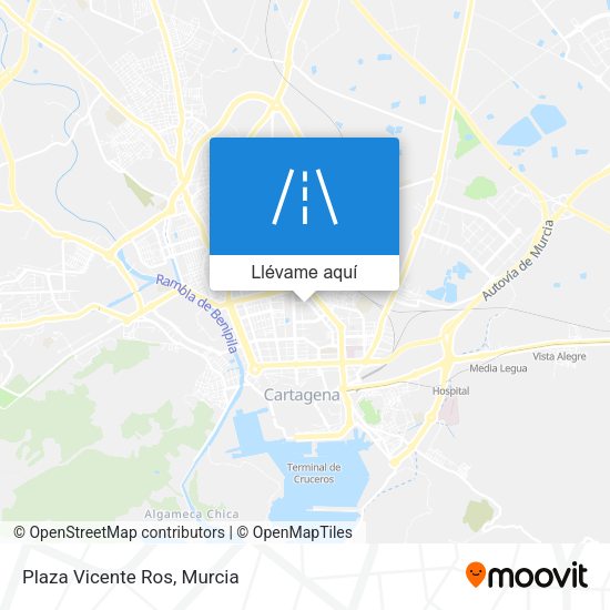 Mapa Plaza Vicente Ros
