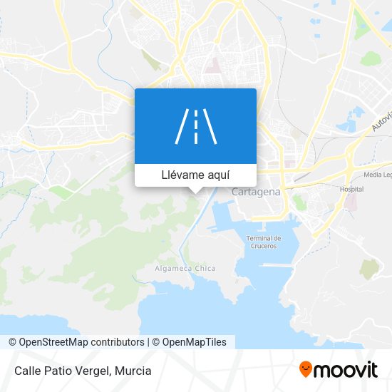 Mapa Calle Patio Vergel