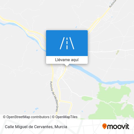 Mapa Calle Miguel de Cervantes