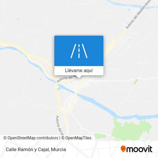 Mapa Calle Ramón y Cajal