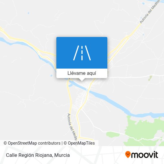 Mapa Calle Región Riojana