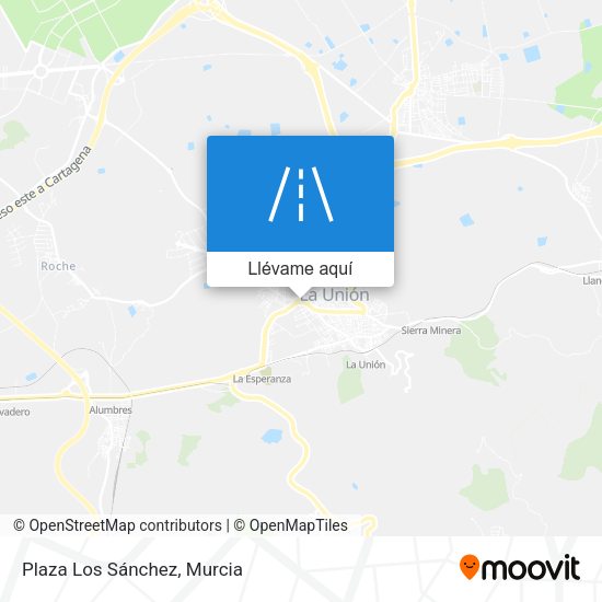 Mapa Plaza Los Sánchez