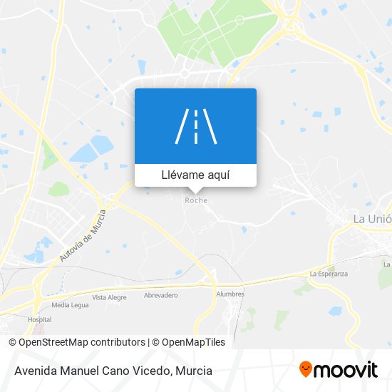 Mapa Avenida Manuel Cano Vicedo
