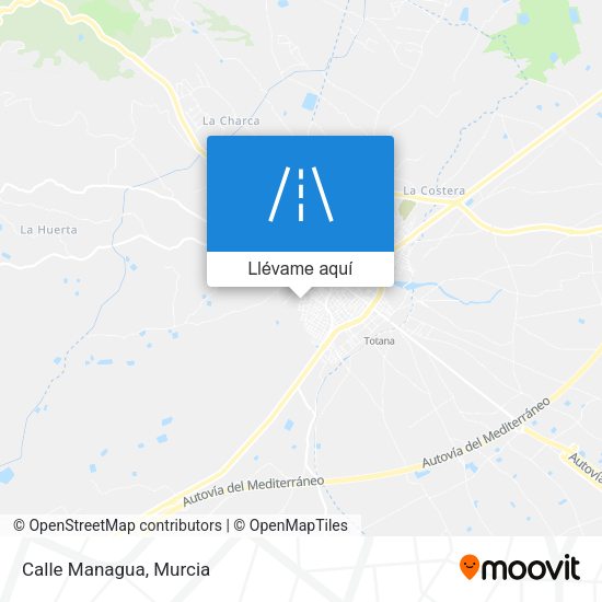 Mapa Calle Managua