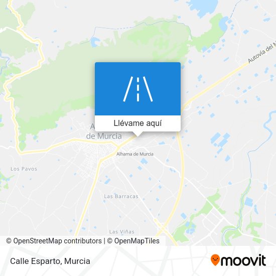 Mapa Calle Esparto