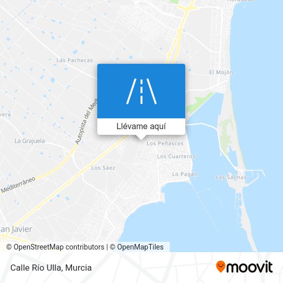 Mapa Calle Río Ulla