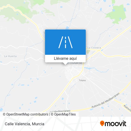 Mapa Calle Valencia