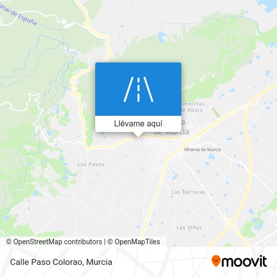 Mapa Calle Paso Colorao