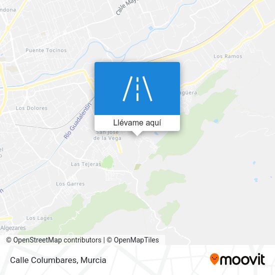 Mapa Calle Columbares