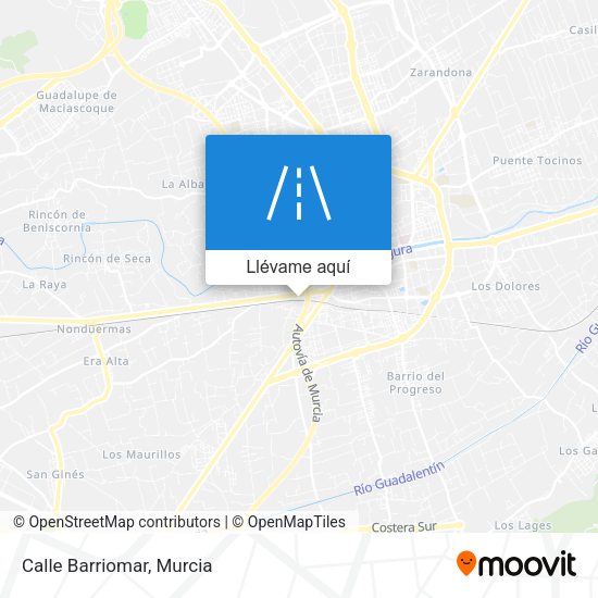 Mapa Calle Barriomar