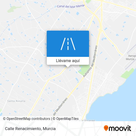 Mapa Calle Renacimiento