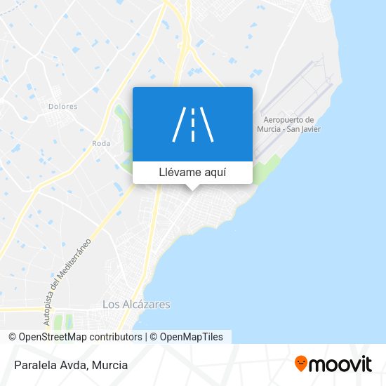 Mapa Paralela Avda