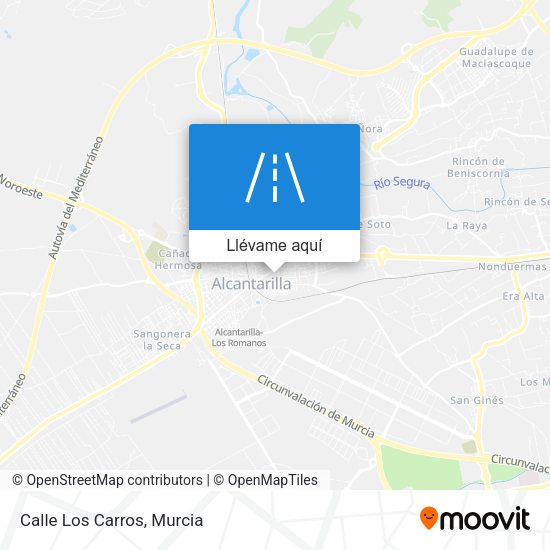 Mapa Calle Los Carros