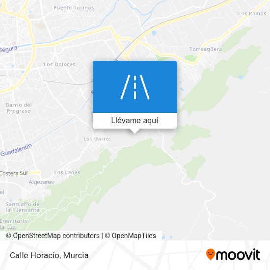 Mapa Calle Horacio