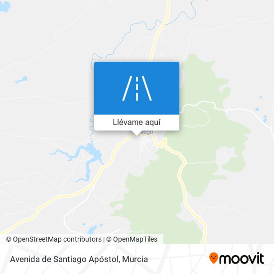 Mapa Avenida de Santiago Apóstol