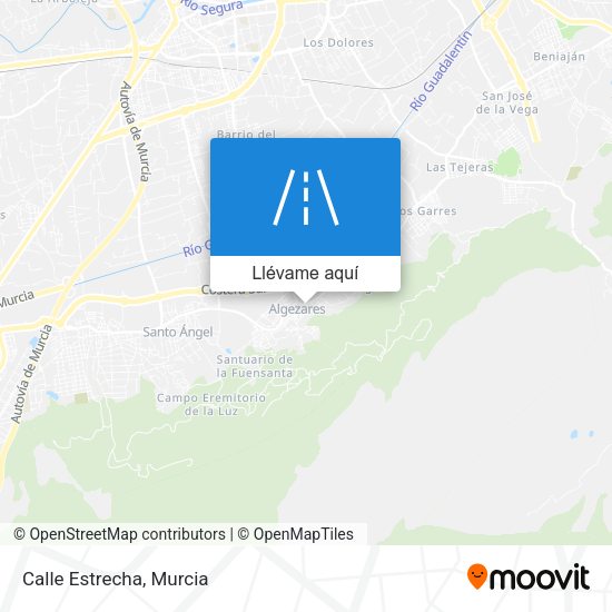 Mapa Calle Estrecha