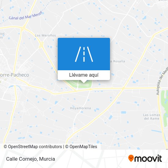 Mapa Calle Cornejo