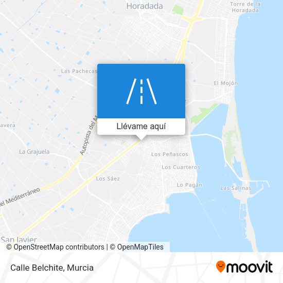 Mapa Calle Belchite