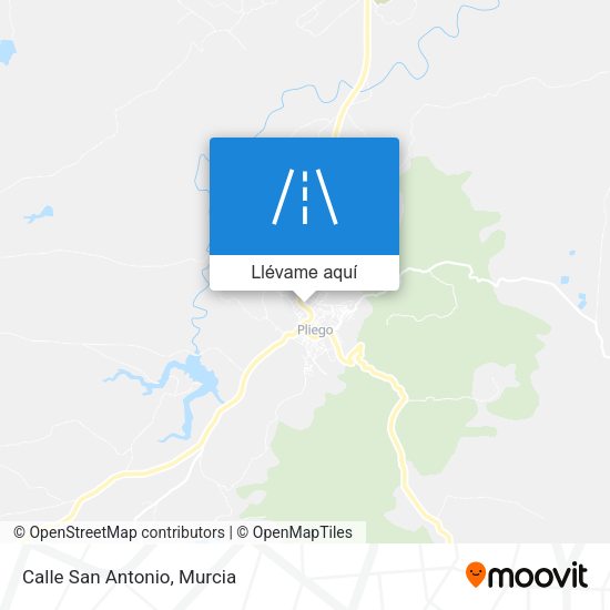 Mapa Calle San Antonio