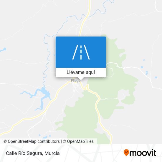 Mapa Calle Río Segura