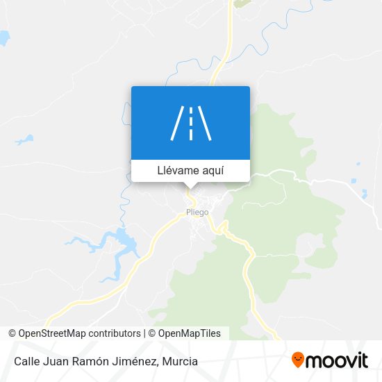 Mapa Calle Juan Ramón Jiménez