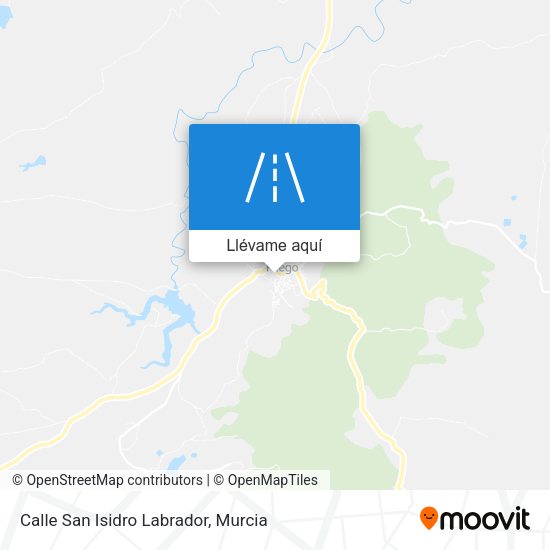 Mapa Calle San Isidro Labrador
