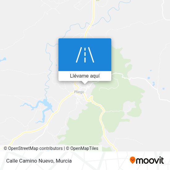 Mapa Calle Camino Nuevo
