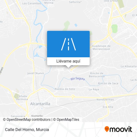 Mapa Calle Del Horno