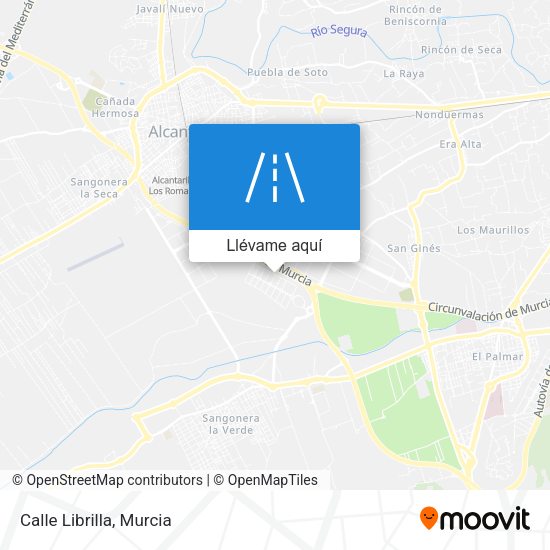 Mapa Calle Librilla