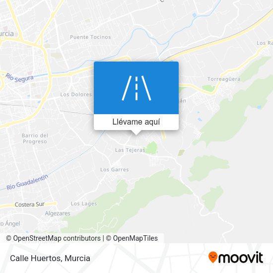 Mapa Calle Huertos