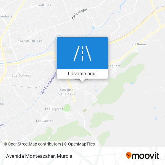 Mapa Avenida Monteazahar