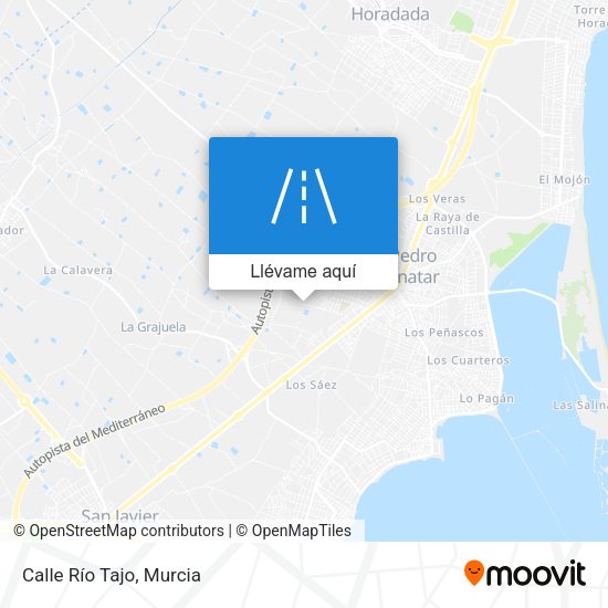 Mapa Calle Río Tajo