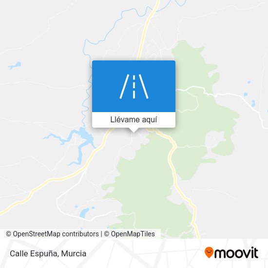 Mapa Calle Espuña