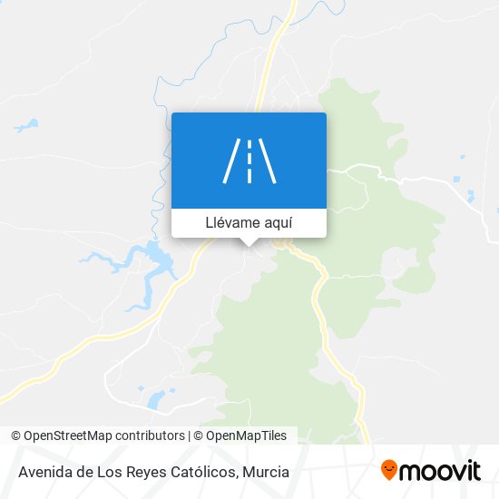 Mapa Avenida de Los Reyes Católicos