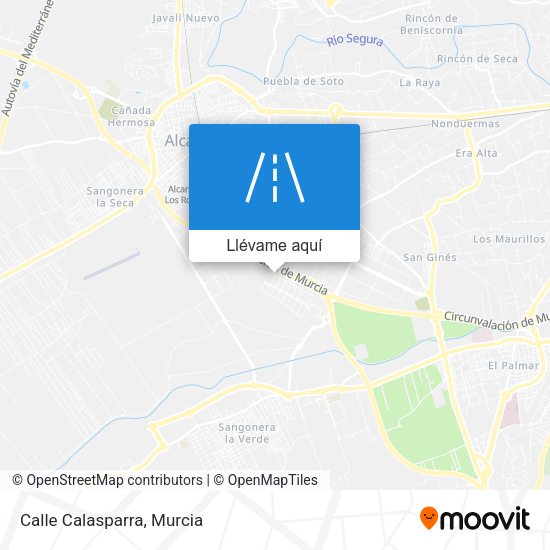 Mapa Calle Calasparra