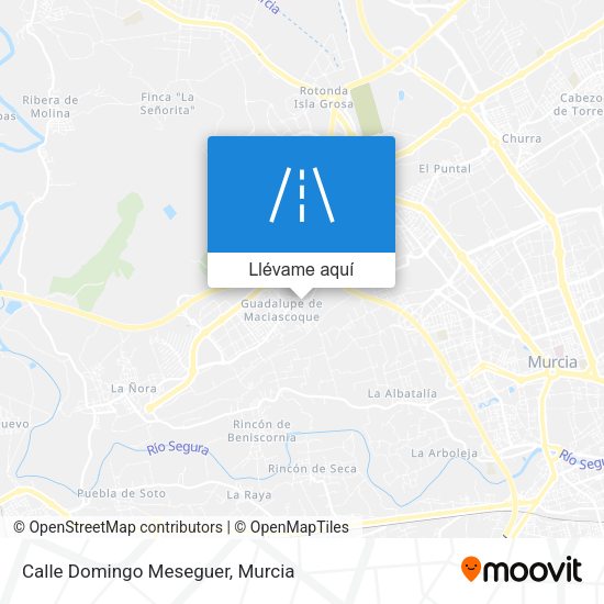Mapa Calle Domingo Meseguer