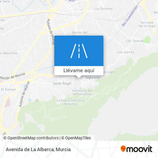 Mapa Avenida de La Alberca